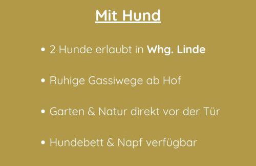 Altkreut Festenhof, Linde und Kastanie, 2 große FeWos für Gruppen bis 19 Personen ruhig und naturnah, 60 Min von München - Foto 12