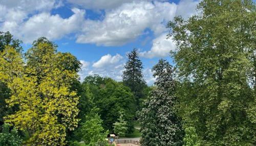 Le Joyau Des Parcs classé 4 étoiles appartement central au calme avec terrasse - Foto 3, Garden view