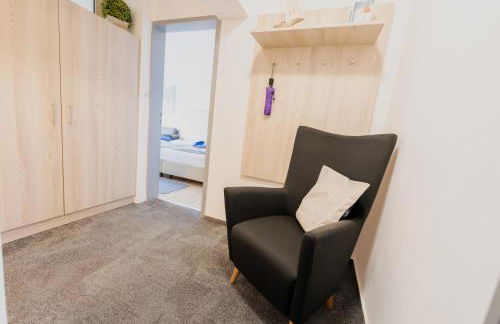 Ferienhaus Schöne Aussicht Ferienwohnung Blau - Foto 4