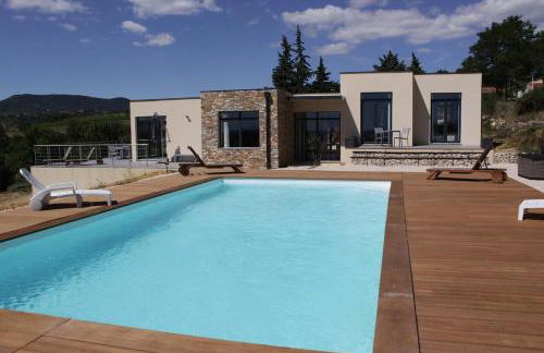 Maison contemporaine piscine avec vue panoramique - Foto 1