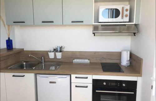 Studio 61, vue mer, wifi, parking privé - Foto 11