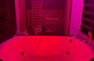 L'Aurore Love Room de prestige jacuzzi sauna piscine chauffée cuisine - Foto 19