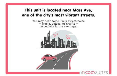 CozySuites on Mass with garage parking #15 - Foto 18