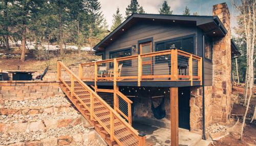 Luxury Mountain Cabin with Views, Hot Tub, Fireplace - Foto 1