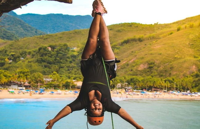 Discesa in corda doppia sulla spiaggia di Pauba - Foto 2