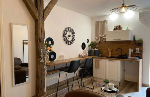 Studio Cosy dans les granges d un château accès spa - Foto 19