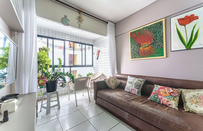 Apt 2 quartos com varanda próximo Praça Casa Forte o bairro mais agradável do Recife ARN901 - Foto 20