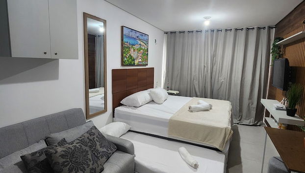 Flat Ofurô 07 VP by La Playa - Foto 2, Habitación