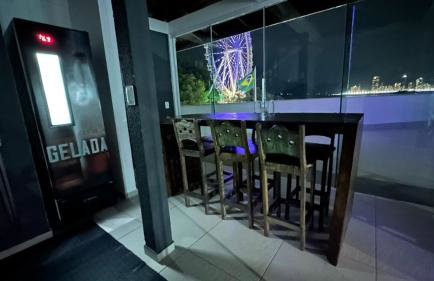 FLAT DUBAI - FRENTE RODA GIGANTE - PISCINA FRENTE MAR - Excepcional - Foto 45