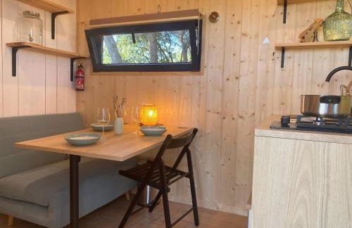 Tiny-House Grand Confort - Salle de bain italienne - Lit King - 10 min A7 - Foto 36