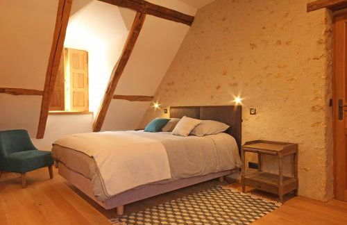 Longère percheronne 17ème siècle avec jardin, près forêt, animaux acceptés - FR-1-497-77 - Foto 19