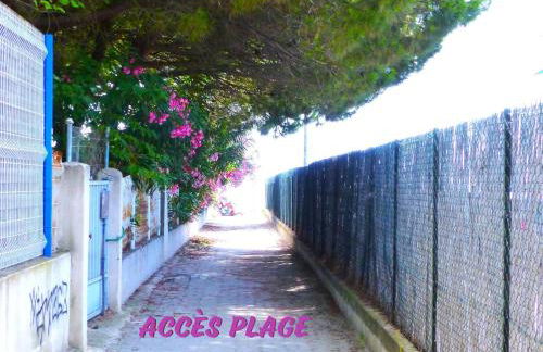 Studio cabine climatisé rez de jardin plage 150m Boucanet - Photo 10