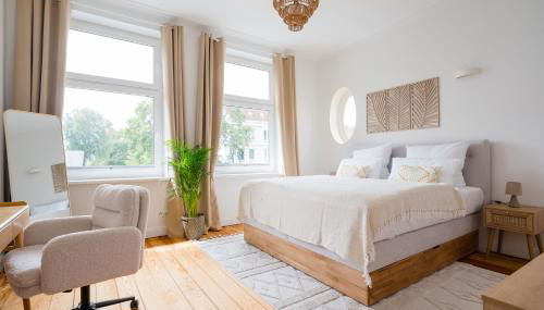 Modern Boho auf 145qm, 9 Gäste, Strandnah & Familienfreundlich - Foto 5