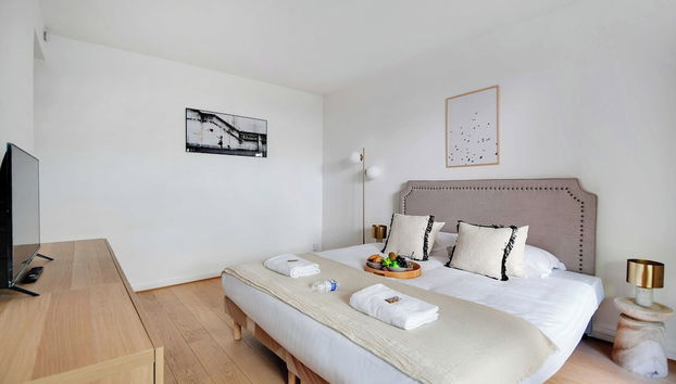 Elegant Apartment - 2br/6p - Tour Eiffel - Foto 5, Habitación