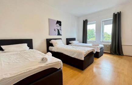 Komfortable Apartments Neumünster Zentrum perfekt für Beruf & Handwerk - Photo 74