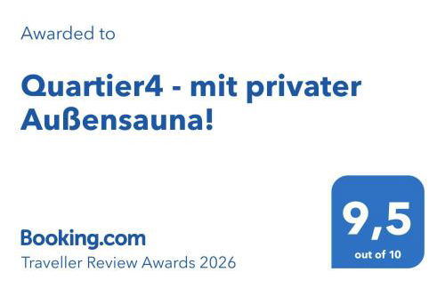 Quartier4 - mit privater Außensauna! - Foto 3