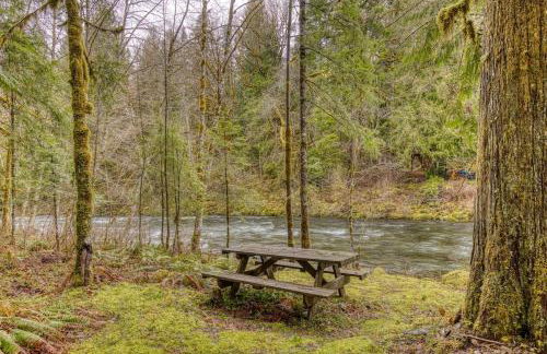 Thompson Cabin - Charming Salmon Riverfront A-Frame Oasis w/ fireplace - Foto 2