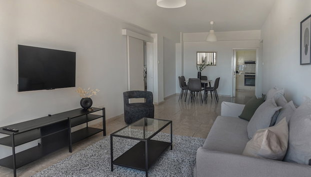 Phaedrus Living Seaview Phinikoudes Flat - Foto 3, Habitación