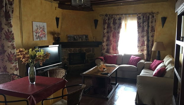 Coin salon dans le hall