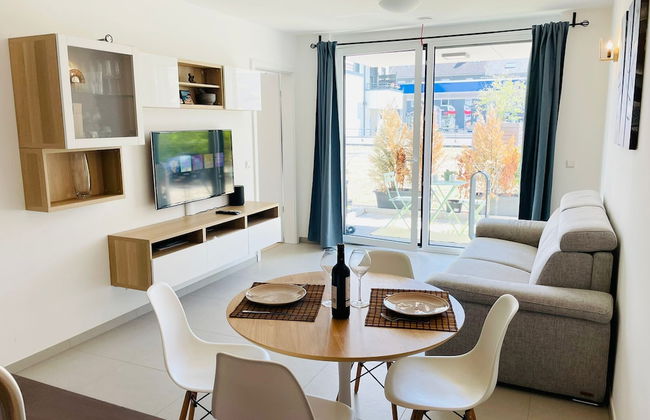 Luxury 1 bedroom flat w.Terrace&Parking - Foto 5