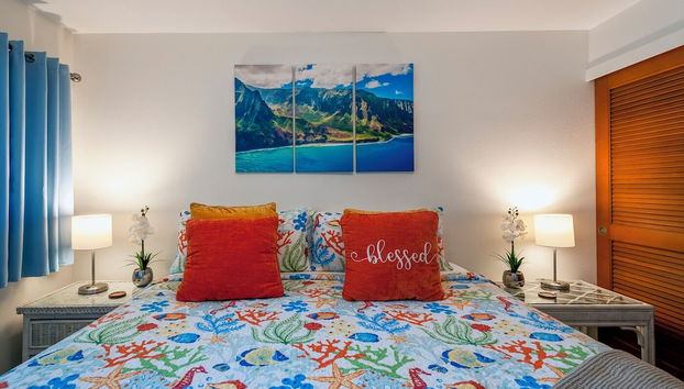 Wailua Bay View 302 - Foto 4, Habitación