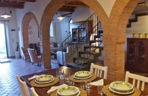 Pasqui Villas La Capanna accogliente casa in paese con vista piscina WiFi - Foto 25