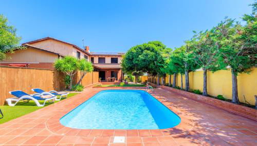 Villa with private pool 3 minutes from the beach - Foto 4, Garden, sunbed, Garden view