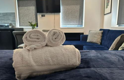 Adam Court Apartments - PE1 - Contractor Friendly - Choice of Studios or 1 Bed Apartments - Free Parking - Sofa Beds - Sky TV - Full Kitchen - Washer Dryer - WiFi - Foto 51