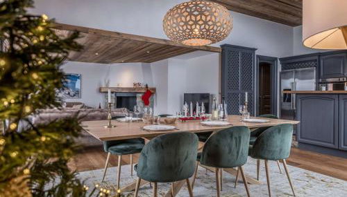 Duplex skis aux pieds, Courchevel 1850, 99m², 6 pers., cheminée, balcons, garage, WiFi - FR-1-631-132 - Foto 4