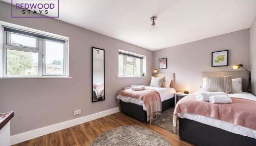 2 Bed 1 Bath House, Perfect for Corporate, Contractors & Families Free Parking, Garden, Netflix By Redwood Stays - Foto 3