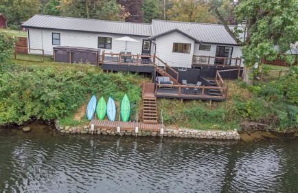 Sunset Point - Spacious 4-bedroom house in Elkhart with WiFi, AC, Swim Spa - Foto 38