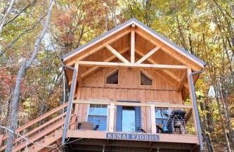 Wooden Chic Cabin Fully Stocked near Tappan Lake in Ohio - Foto 11
