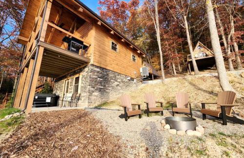 Modern Spacious Cabin near Tappan Lake with Jacuzzi and Panoramic Views in Ohio - Foto 16