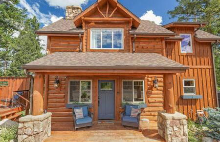 Cabin~Views~Heart of Town~W&D~Fireplace~Kitchen - Foto 43