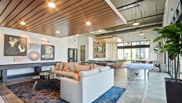 Zona de estar del vestíbulo