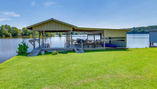 Private Dock + Fire Pit: Point A Lake Retreat! - Photo 2