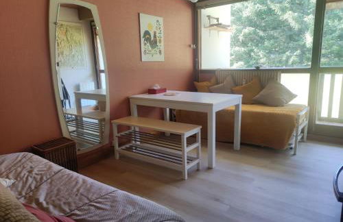 Studio avec vue montagne au pied des pistes - Foto 1