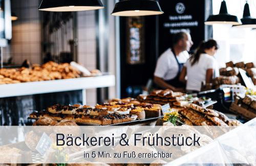 Stadtdomizil Ziegelfeld - Ruhig & Zentral, 65" TV, Südbalkon, vollausgestattete Küche, Altstadt fußläufig, Bahnhof 5-10 Min, Tiefgarage im Haus - Foto 47