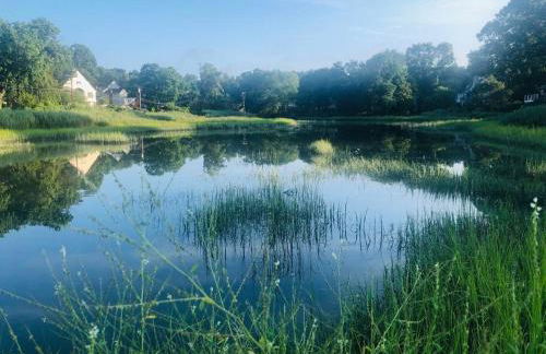 Stylish Victorian Beach House on pond - Foto 16
