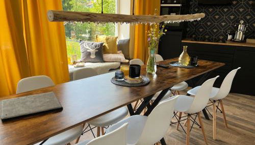 SKI ChaletStyle Designer Ferienwohnung Arber Terrasse Pool Garten Bayrischer Wald Lodges mit Hund - Foto 2, Garden view, stove