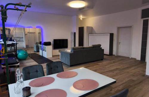 Moderne Ferienwohnung in ruhiger Lage mit Fitnessgeräte - Foto 2