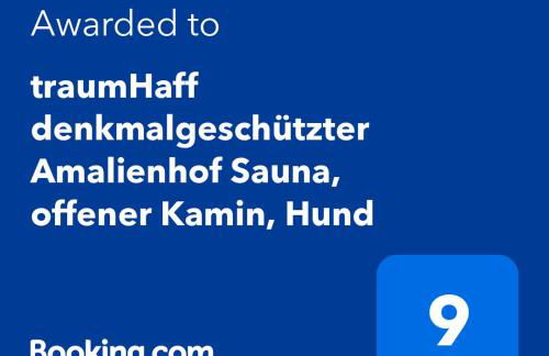 traumHaff denkmalgeschützter Amalienhof Sauna, offener Kamin, Hund - Foto 2