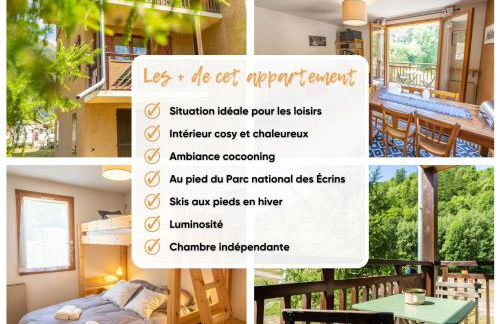 Bel appartement lumineux et confortable - Parc national des Écrins - Foto 8