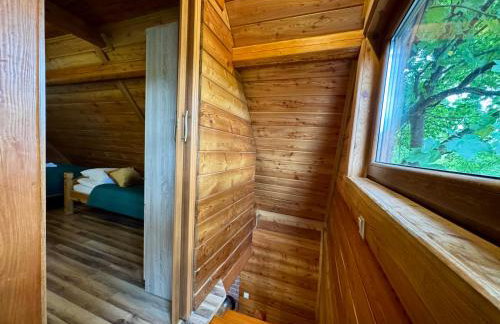 Drewniany zakątek - domek z sauną i balią - Foto 16