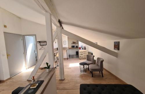 Nice studio under the roof ideal for 2 in Toulouse - Foto 1