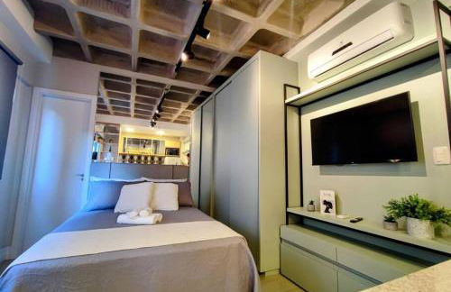 Studio em frente Parque Farroupilha com garagem - Foto 13