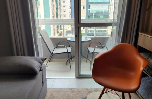 Varanda Mar - Estúdio com Varanda - 100m da Praia - Boqueirão - Foto 15