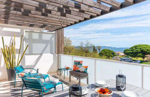 Appartement Vue Mer 50m plage des Salins Piscine 2 parkings Terrasse - Foto 1