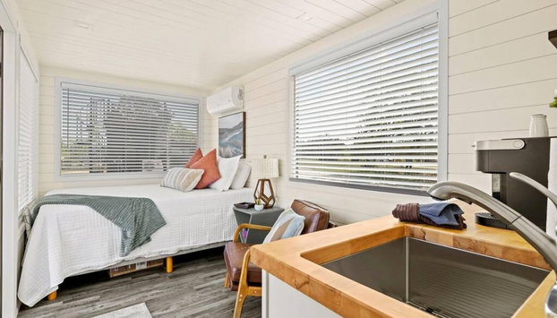 New The Sunset Luxury Container Home - Foto 5, Habitación