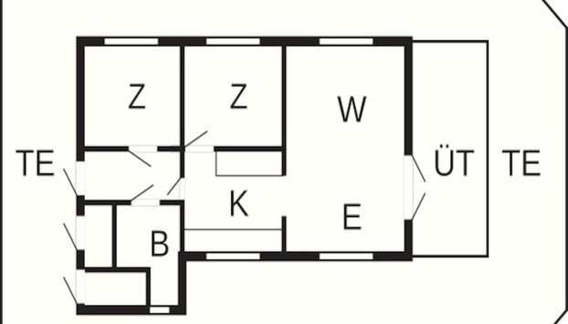 6 Person Holiday Home in Hurup Thy - Foto 5, Plano